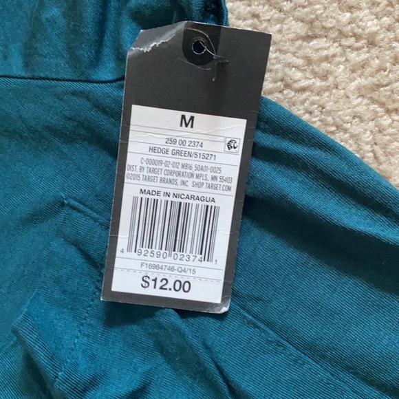 NWT Teal T-shirt size m - Picture 3 of 3